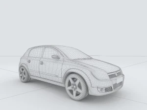vehicles - mercedes-benz bmw volkswagen audi car 130 3D Model