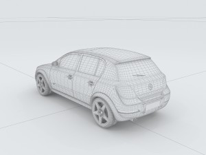 vehicles - mercedes-benz bmw volkswagen audi car 130 Modèle 3D
