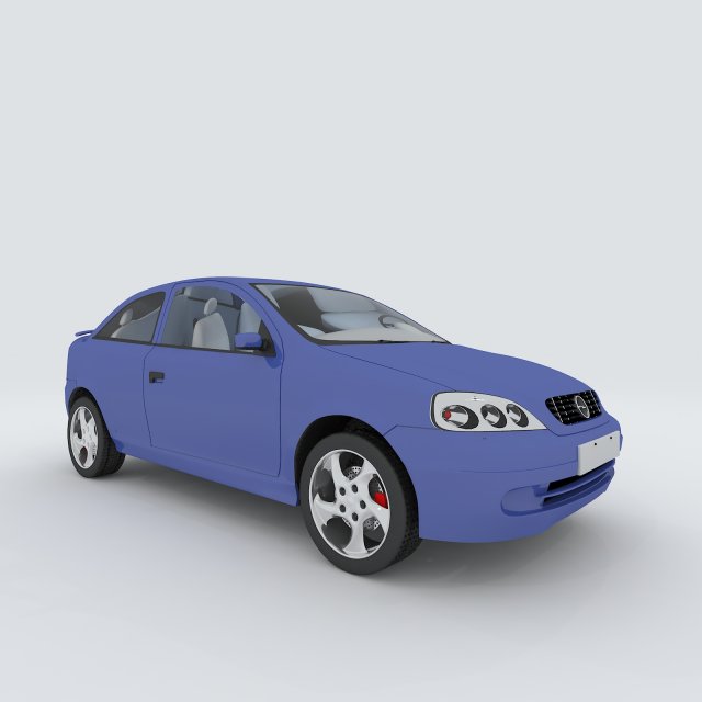 vehicles - mercedes-benz bmw volkswagen audi car 131 3D Model .c4d .max .obj .3ds .fbx .stl .blend 