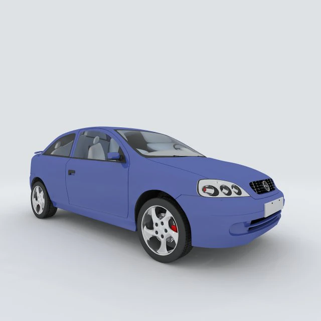 vehicles - mercedes-benz bmw volkswagen audi car 131 3D Model .c4d .max .obj .3ds .fbx .stl .blend 