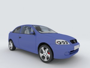 vehicles - mercedes-benz bmw volkswagen audi car 131 3D-Modell