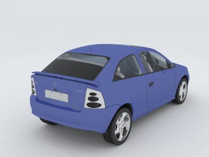 vehicles - mercedes-benz bmw volkswagen audi car 131 3D Model