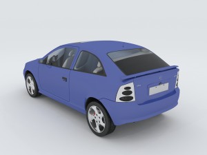 vehicles - mercedes-benz bmw volkswagen audi car 131 3D Model