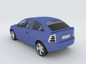 vehicles - mercedes-benz bmw volkswagen audi car 131 3D Model