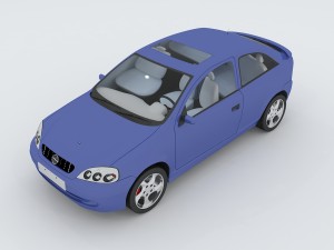 vehicles - mercedes-benz bmw volkswagen audi car 131 3D Model