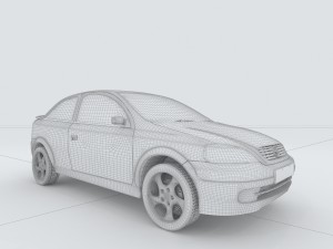 vehicles - mercedes-benz bmw volkswagen audi car 131 3D Model