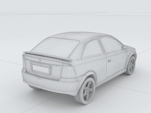vehicles - mercedes-benz bmw volkswagen audi car 131 3D Model