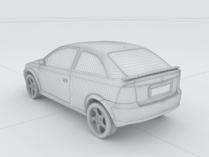 vehicles - mercedes-benz bmw volkswagen audi car 131 3D Model