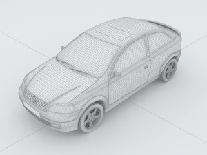 vehicles - mercedes-benz bmw volkswagen audi car 131 3D Model