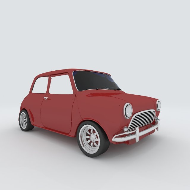 vehicles - mercedes-benz bmw volkswagen audi car 132 3D Model .c4d .max .obj .3ds .fbx .stl .blend 