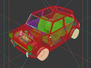 vehicles - mercedes-benz bmw volkswagen audi car 132 3D Model