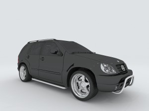 vehicles - mercedes-benz bmw volkswagen audi car 133 3D Model