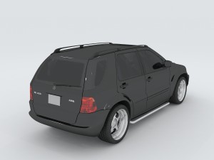 vehicles - mercedes-benz bmw volkswagen audi car 133 Model 3D