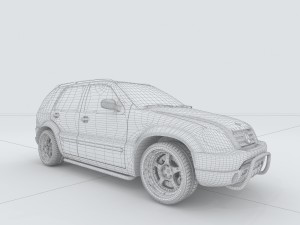 vehicles - mercedes-benz bmw volkswagen audi car 133 Model 3D