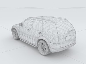 vehicles - mercedes-benz bmw volkswagen audi car 133 Model 3D