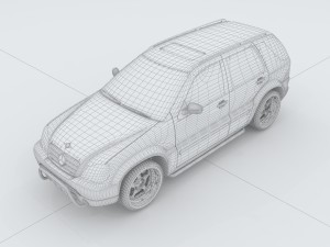 vehicles - mercedes-benz bmw volkswagen audi car 133 Model 3D