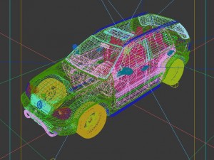 vehicles - mercedes-benz bmw volkswagen audi car 133 Model 3D