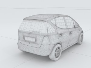vehicles - mercedes-benz bmw volkswagen audi car 134 Modello 3D