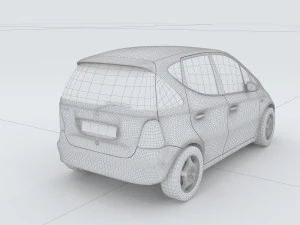 vehicles - mercedes-benz bmw volkswagen audi car 134 3D Model