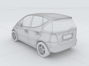 vehicles - mercedes-benz bmw volkswagen audi car 134 Modello 3D