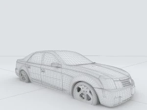 vehicles - mercedes-benz bmw volkswagen audi car 137 3D Model