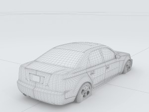 vehicles - mercedes-benz bmw volkswagen audi car 137 Modelo 3D