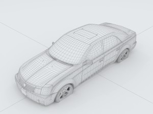 vehicles - mercedes-benz bmw volkswagen audi car 137 Modelo 3D