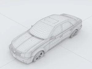 vehicles - mercedes-benz bmw volkswagen audi car 137 3D Model