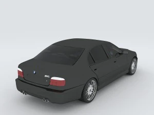 vehicles - mercedes-benz bmw volkswagen audi car 138 3D Model