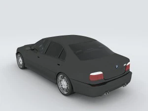 vehicles - mercedes-benz bmw volkswagen audi car 138 3D Model