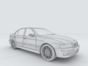 vehicles - mercedes-benz bmw volkswagen audi car 138 Modello 3D