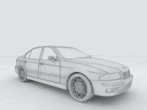 vehicles - mercedes-benz bmw volkswagen audi car 138 3D Model