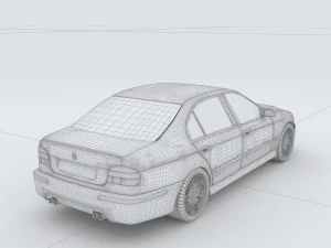 vehicles - mercedes-benz bmw volkswagen audi car 138 3D Model