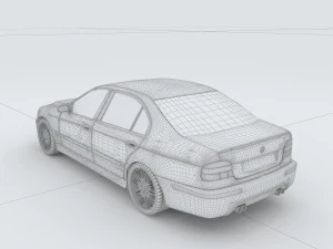 vehicles - mercedes-benz bmw volkswagen audi car 138 3D Model