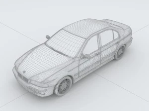 vehicles - mercedes-benz bmw volkswagen audi car 138 3D Model