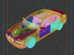 vehicles - mercedes-benz bmw volkswagen audi car 138 Modello 3D
