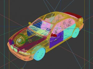 vehicles - mercedes-benz bmw volkswagen audi car 138 3D Model