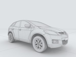 vehicles - mercedes-benz bmw volkswagen audi car 141 3D 模型