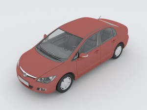 vehicles - mercedes-benz bmw volkswagen audi car 144 3D Model