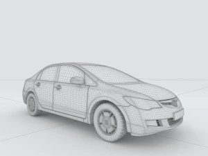 vehicles - mercedes-benz bmw volkswagen audi car 144 3D Model