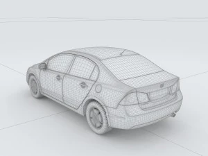 vehicles - mercedes-benz bmw volkswagen audi car 144 3D Model
