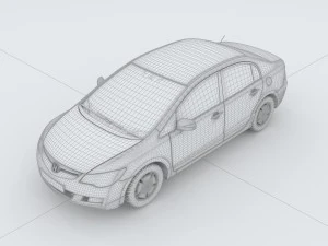 vehicles - mercedes-benz bmw volkswagen audi car 144 3D Model