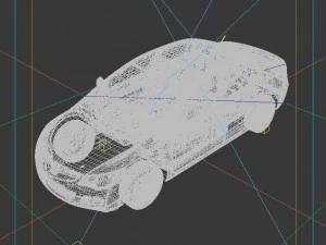 vehicles - mercedes-benz bmw volkswagen audi car 144 3D Model