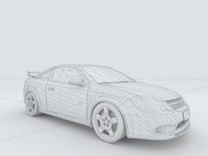 vehicles - mercedes-benz bmw volkswagen audi car 145 3D Model