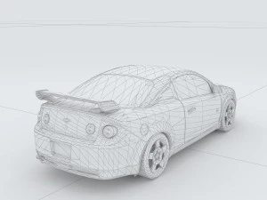 vehicles - mercedes-benz bmw volkswagen audi car 145 3D Model