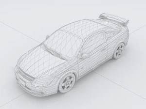vehicles - mercedes-benz bmw volkswagen audi car 145 3D Model