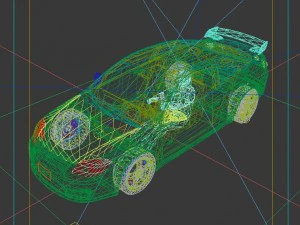 vehicles - mercedes-benz bmw volkswagen audi car 145 3D Model