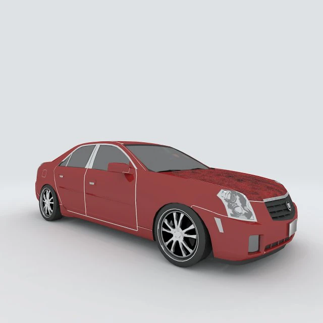 vehicles - mercedes-benz bmw volkswagen audi car 147 3D Model .c4d .max .obj .3ds .fbx .stl .blend 