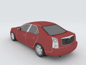 vehicles - mercedes-benz bmw volkswagen audi car 147 3D Model