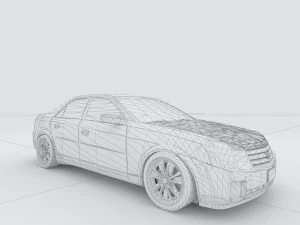 vehicles - mercedes-benz bmw volkswagen audi car 147 3D Model